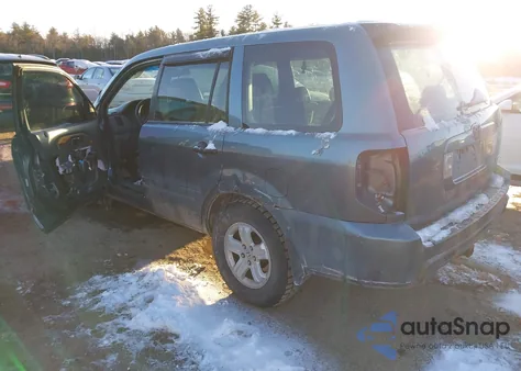 2006 Honda Pilot Lx z USA, uszkodzony, nr VIN 2HKYF18126H553846